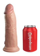 King Cock Elite Dual Density Silicone Dildo 8in